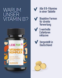 Vitamin B Komplex Tabletten 60 St Lebepur