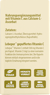 Vitamin C Kapseln 30 St Lebepur