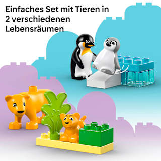 duplo Wildtier Familien Set 10tlg LEGO®DUPLO®
