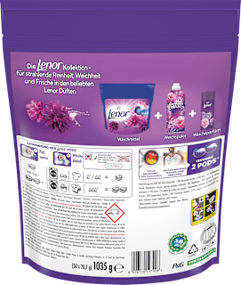 Colorwaschmittel Pods Blütentraum Lenor
