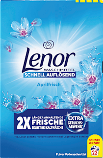 Vollwaschmittel Pulver Aprilfrisch Lenor