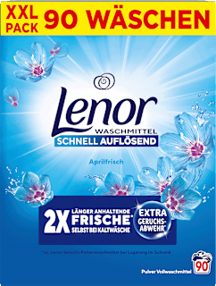 Vollwaschmittel Pulver Aprilfrisch Lenor