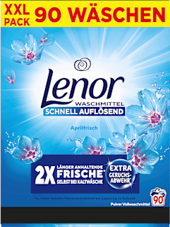 Vollwaschmittel Pulver Aprilfrisch Lenor