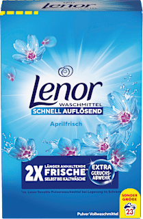 Vollwaschmittel Pulver Aprilfrisch Lenor