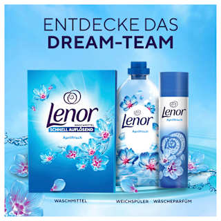 Vollwaschmittel Pulver Aprilfrisch Lenor