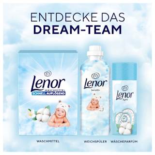 Vollwaschmittel Pulver Sensitiv Lenor