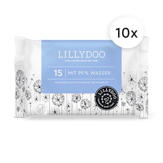 Feuchttücher 99 % Wasser (10x15 St) LILLYDOO