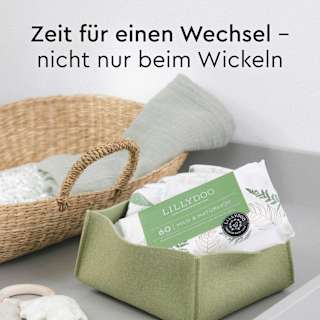 Feuchttücher Mild & Natürlich (15 x 60 St) LILLYDOO
