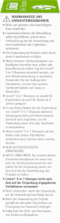 Läuse 3 in 1 Shampoo  Linicin