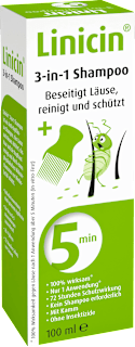 Läuse 3 in 1 Shampoo  Linicin