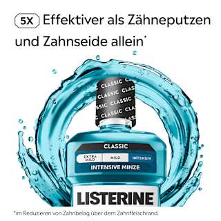 Mundspülung Cool Mint XXL Größe Listerine