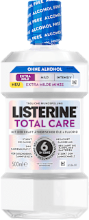 Mundspülung Total Care Extra Milde Minze alkoholfrei Listerine