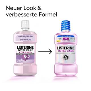 Mundspülung Total Care Milde Minze alkoholfrei Listerine