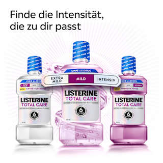 Mundspülung Total Care Milde Minze alkoholfrei Listerine