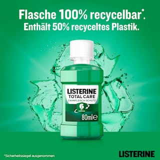 Mundspülung Total Care Zahnfleischschutz, Reisegröße Listerine