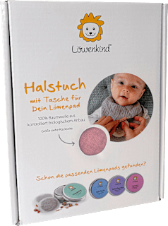Halstuch Mini, altrosa Löwenkind
