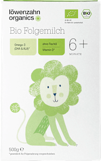 Folgemilch 2 nach dem 6. Monat Löwenzahn Organics
