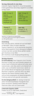 Folgemilch 2 nach dem 6. Monat Löwenzahn Organics