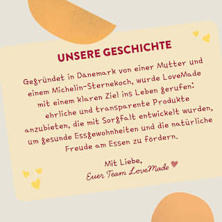 Babysnack Mais Karotte & Mango ab 8 Monaten LoveMade Organics