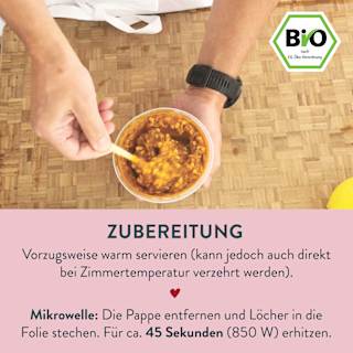 Menü Lasagne mit Karotten, Paprika, Oregano,  ab 8 Monaten LoveMade Organics