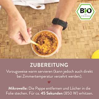 Menü mit Kartoffeln, Karotten, Rindfleisch, Thymian, ab 8 Monaten LoveMade Organics