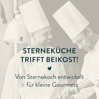 Menü mit Kartoffeln, Karotten, Rindfleisch, Thymian, ab 8 Monaten LoveMade Organics
