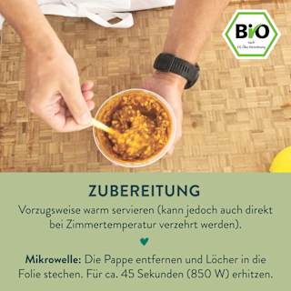 Menü Nudelgericht mit Gemüse, ab 8 Monaten LoveMade Organics