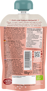 Quetschie Apfel, Süßkartoffel und Quinoa, ab 6 Monaten LoveMade Organics