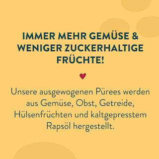 Quetschie Karotte, Mais, Mango und Quinoa, ab 6 Monaten LoveMade Organics
