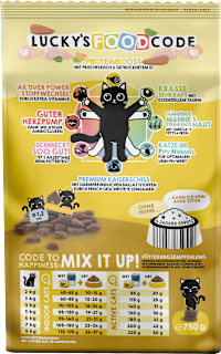 Trockenfutter Katze mit Geflügel & Huhn "du bist ein verrücktes Huhn", Adult Lucky Lou
