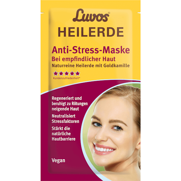 Gesichtsmasken Heilerde Anti-Stress Luvos Heilerde