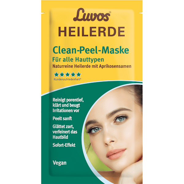 Gesichtsmasken Heilerde Clean-Peel Luvos Heilerde