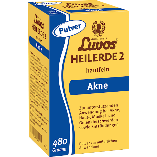 Heilerde 2 hautfein äußerlich Pulver Luvos Heilerde