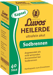 Heilerde ultrafein akut Hartkapseln Luvos Heilerde
