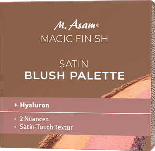 Blush Palette Satin Dark Honey & Nude Flush M. Asam
