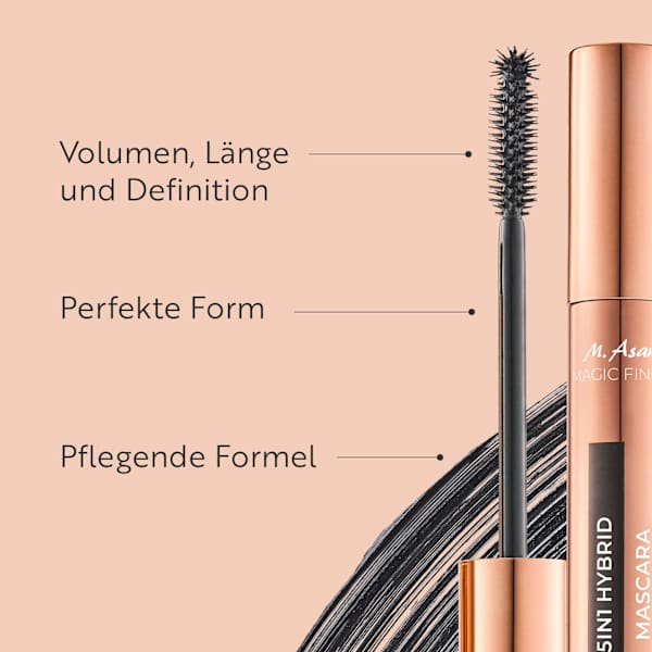 Mascara 5in1 Hybrid Deep Black M. Asam