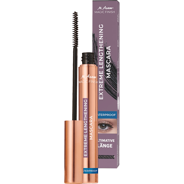 Mascara Extreme Lengthening Waterproof Deep Black M. Asam