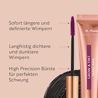 Mascara Grow & Tint Deep Black M. Asam