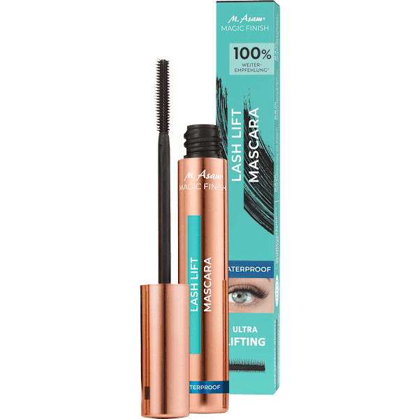Mascara Lash Lift Waterproof Deep Black M. Asam