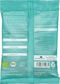 Cracker Mama Hafer Sesam & Amaranth Mabyen