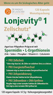 Lonjevity 1 Zellschutz Kapseln 120 St Madaus & Lauscher