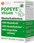Popeye vegane Muskeltabletten 60 St Madaus & Lauscher