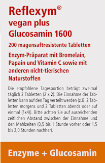 Reflexym vegan plus Glucosamin 1600 Madaus & Lauscher