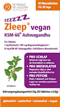 Zleep vegan KSM-66 Ashwagandha Tabletten 30 St Madaus & Lauscher