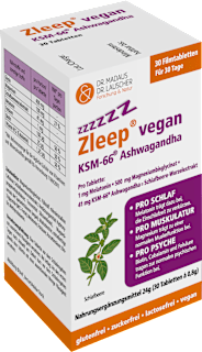 Zleep vegan KSM-66 Ashwagandha Tabletten 30 St Madaus & Lauscher