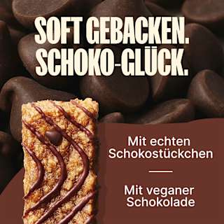 Müsliriegel, Chocolate Chip, Soft Baked Oat Bars (5 Stück) Made Good
