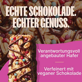 Müsliriegel, Chocolate Drizzled, Granola Bars, Birthday Cake Flavour (5 Stück) Made Good