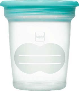 Aufbewahrungsbecher für Muttermilch & Babynahrung mam