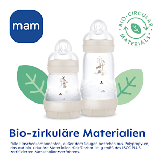 Babyflasche Easy Start Anti-Colik beige, 260 ml mam