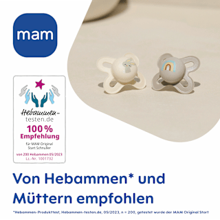 Babyflaschen Easy Start Anti-Colic Set, beige 11tlg, von Geburt an mam